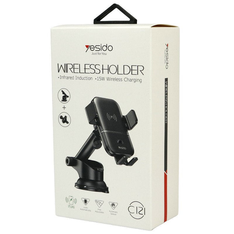 هولدر و شارژر وایرلس Yesido C121 15W
