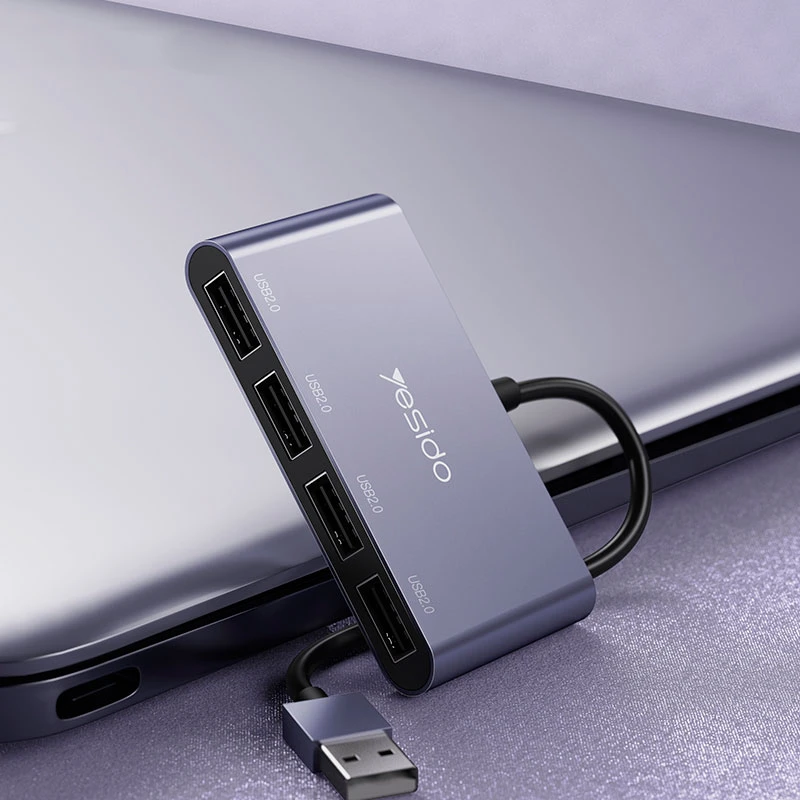هاب 4 پورت USB2.0 یسیدو HB12