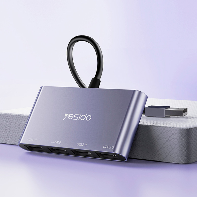 هاب 4 پورت USB2.0 یسیدو HB12