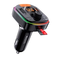 شارژر فندکی + FM Player بلوتوثی Yesido Y45 QC3.0 PD 43W