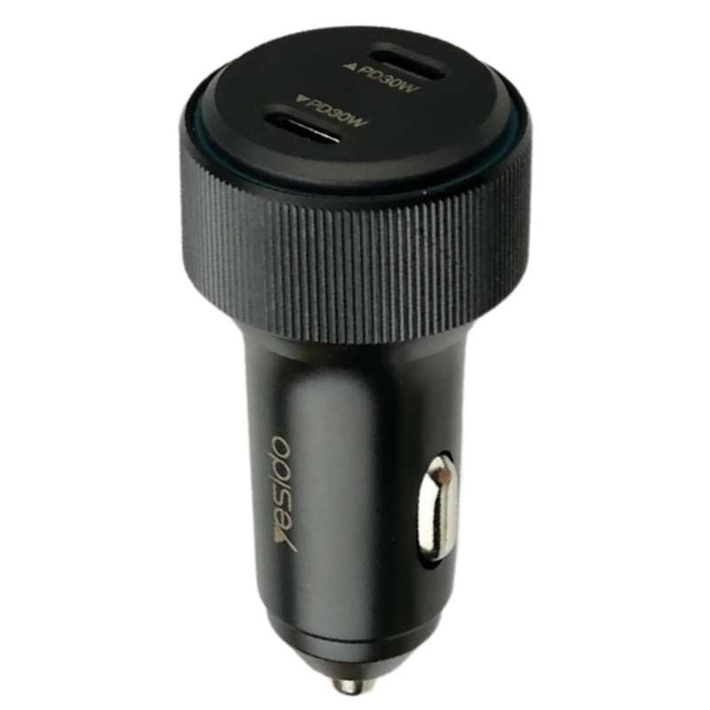 شارژر فندکی فست شارژ Yesido Y48 3A PD 60W