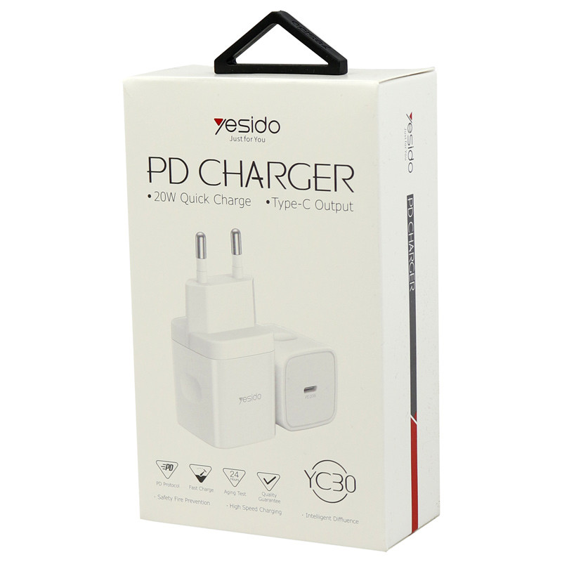 کلگی فست شارژ Yesido YC30 PD 20W Type-C