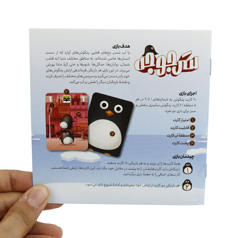 بازی فکری سرجوجه Zany Penguins مستفیل