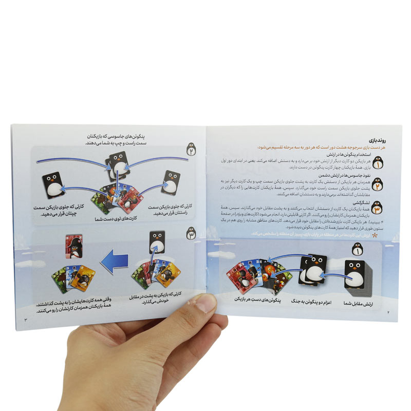 بازی فکری سرجوجه Zany Penguins مستفیل