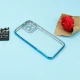قاب ژله ای نگین دار محافظ لنزدار iPhone 12 Pro Max آبی