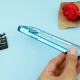 قاب ژله ای نگین دار محافظ لنزدار iPhone 12 Pro Max آبی