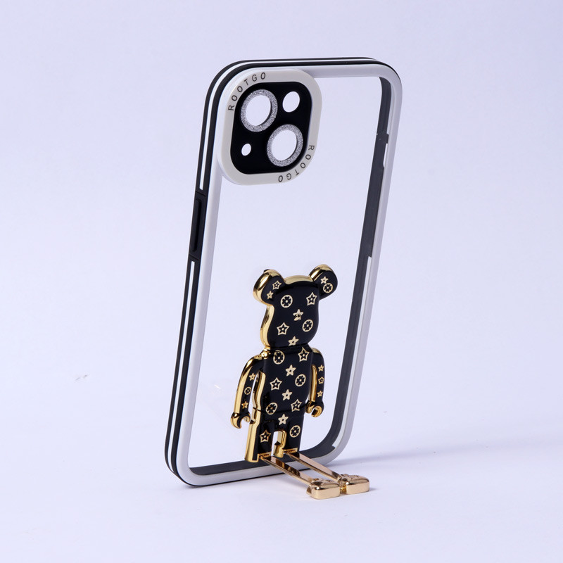 قاب شفاف LV Tedi محافظ لنزدار iPhone 13