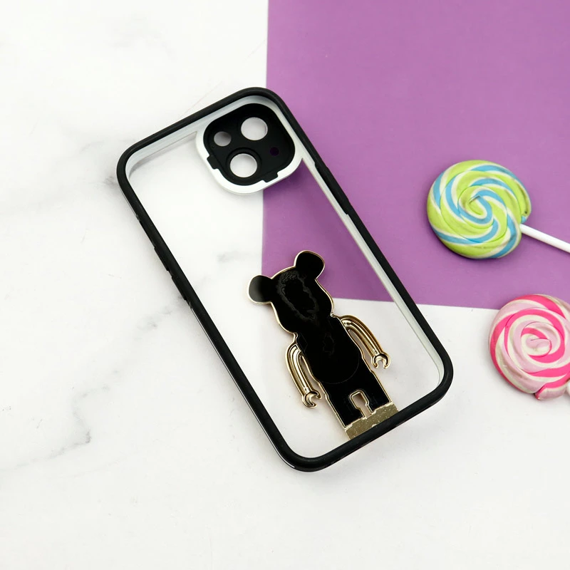 قاب شفاف LV Tedi محافظ لنزدار iPhone 13