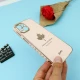 قاب براق My Case طرح برگ محافظ لنزدار iPhone 13 صورتی
