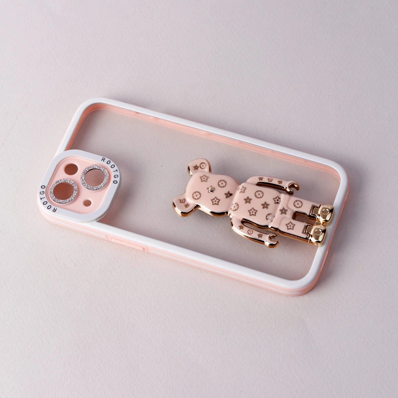 قاب شفاف LV Tedi محافظ لنزدار iPhone 13