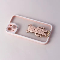 قاب شفاف LV Tedi محافظ لنزدار iPhone 13
