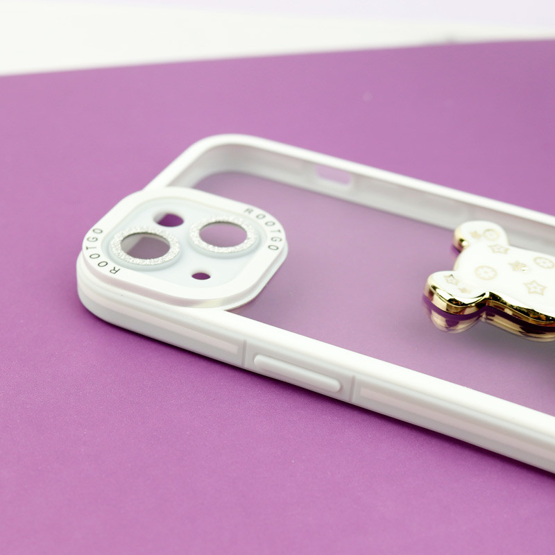 قاب شفاف LV Tedi محافظ لنزدار iPhone 13