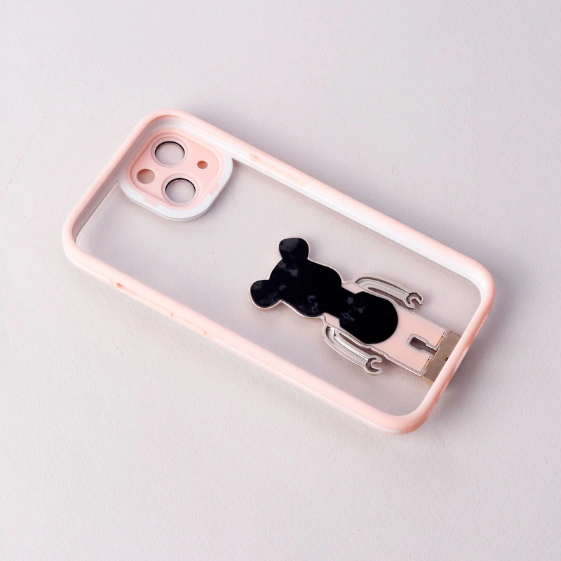 قاب شفاف LV Tedi محافظ لنزدار iPhone 13