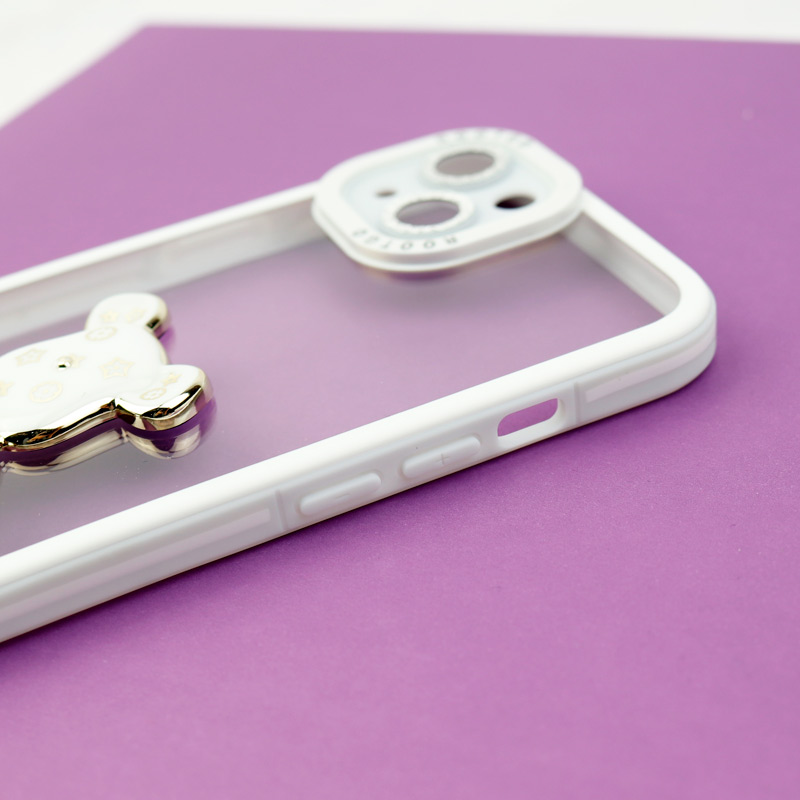 قاب شفاف LV Tedi محافظ لنزدار iPhone 13