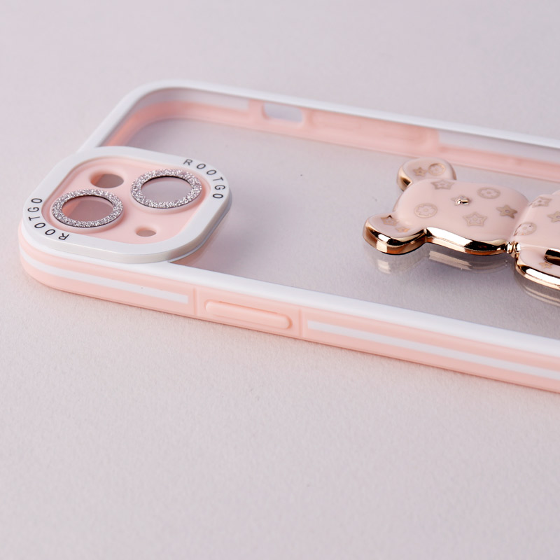 قاب شفاف LV Tedi محافظ لنزدار iPhone 13