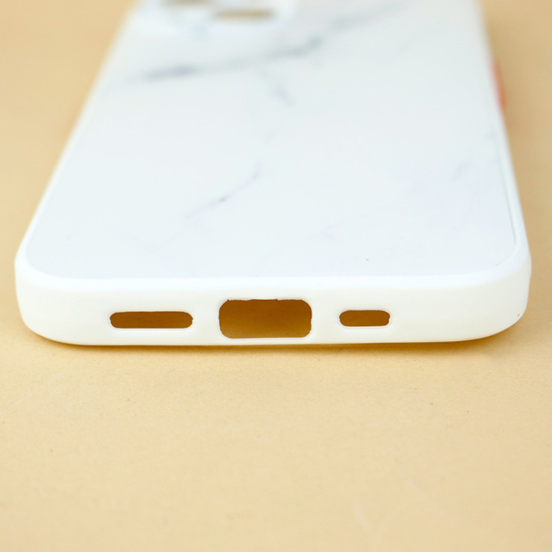 قاب ماربل طرحدار محافظ لنزدار + پاپ سوکت iPhone 13