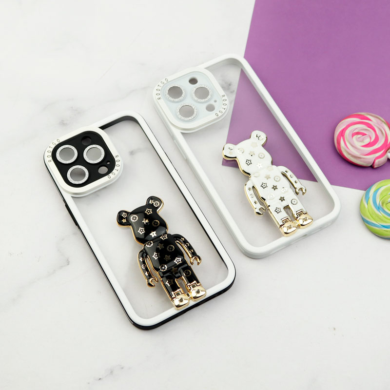 قاب شفاف LV Tedi محافظ لنزدار iPhone 13 Pro