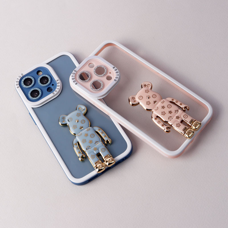 قاب شفاف LV Tedi محافظ لنزدار iPhone 13 Pro