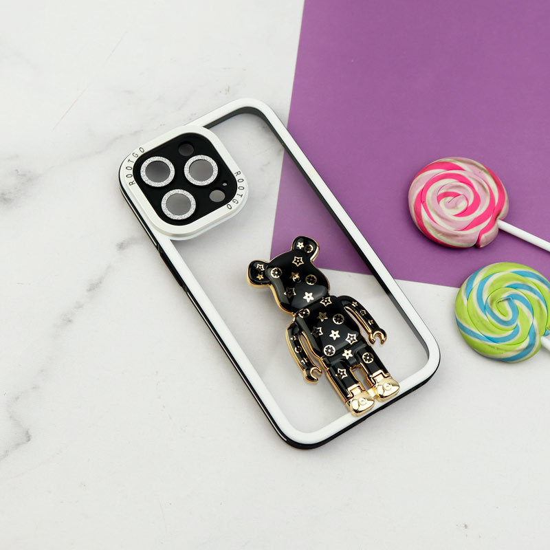 قاب شفاف LV Tedi محافظ لنزدار iPhone 13 Pro