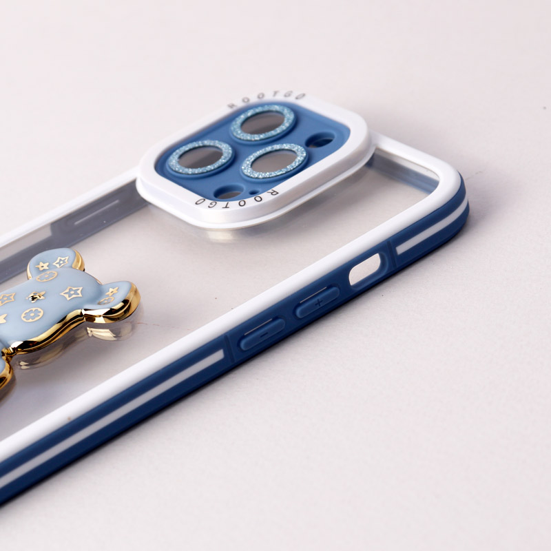 قاب شفاف LV Tedi محافظ لنزدار iPhone 13 Pro