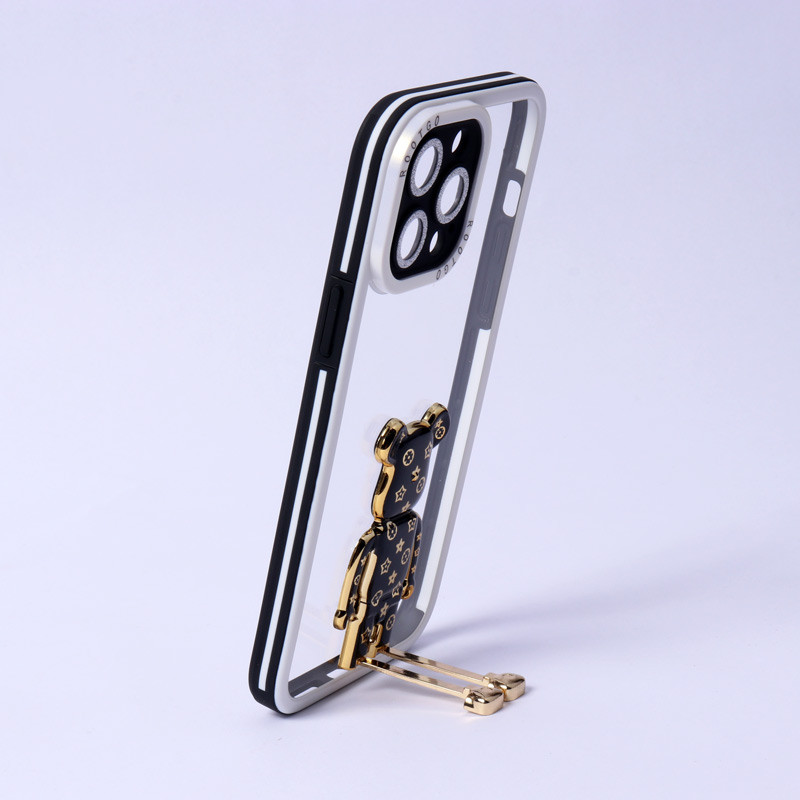 قاب شفاف LV Tedi محافظ لنزدار iPhone 13 Pro Max
