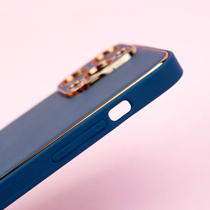 قاب چرمی My Case QY محافظ لنزدار iPhone 13 Pro Max