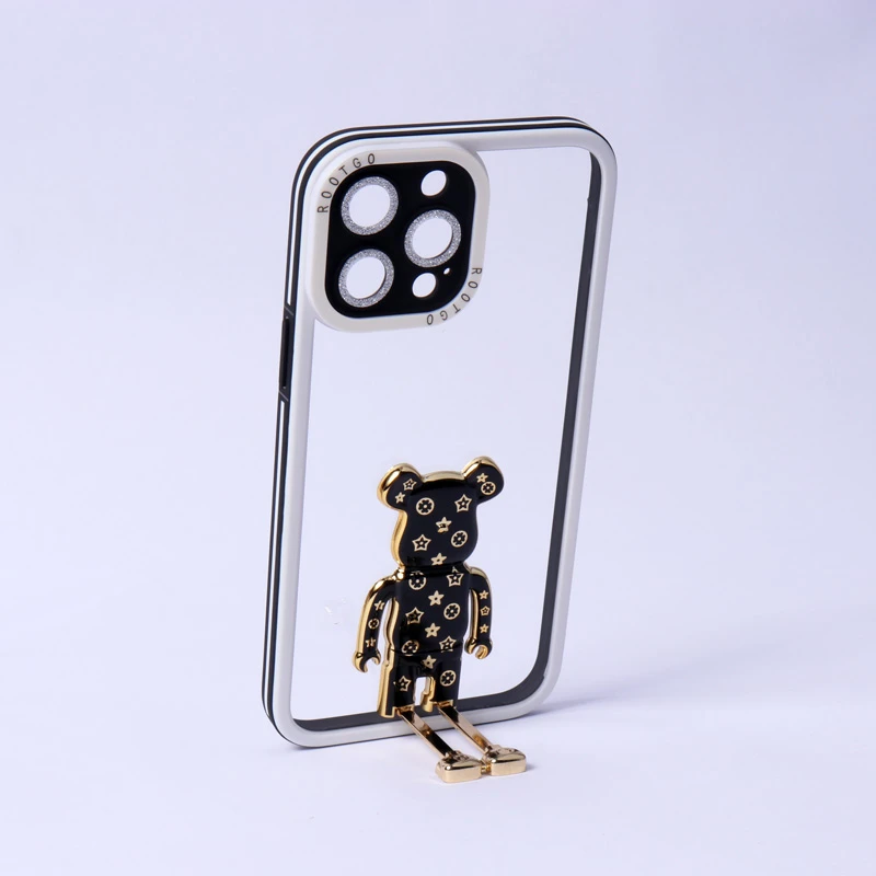 قاب شفاف LV Tedi محافظ لنزدار iPhone 13 Pro Max