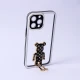 قاب شفاف LV Tedi محافظ لنزدار iPhone 13 Pro Max