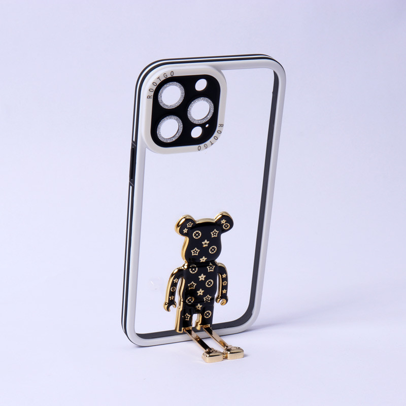 قاب شفاف LV Tedi محافظ لنزدار iPhone 13 Pro Max