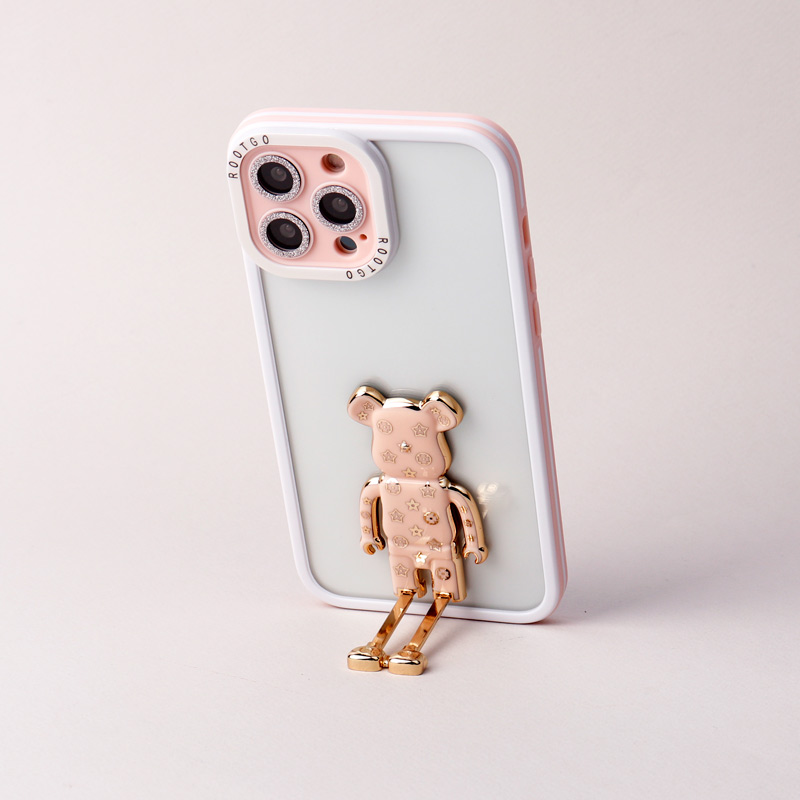 قاب شفاف LV Tedi محافظ لنزدار iPhone 13 Pro Max