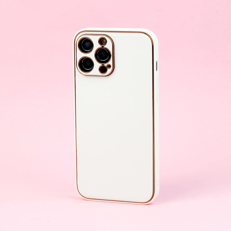 قاب چرمی My Case QY محافظ لنزدار iPhone 13 Pro Max