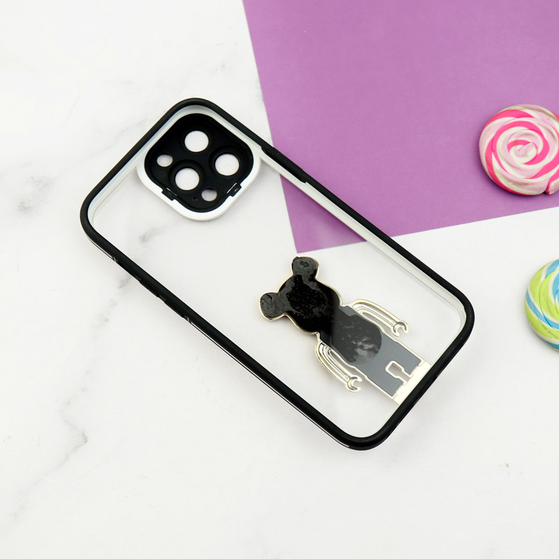 قاب شفاف LV Tedi محافظ لنزدار iPhone 13 Pro Max