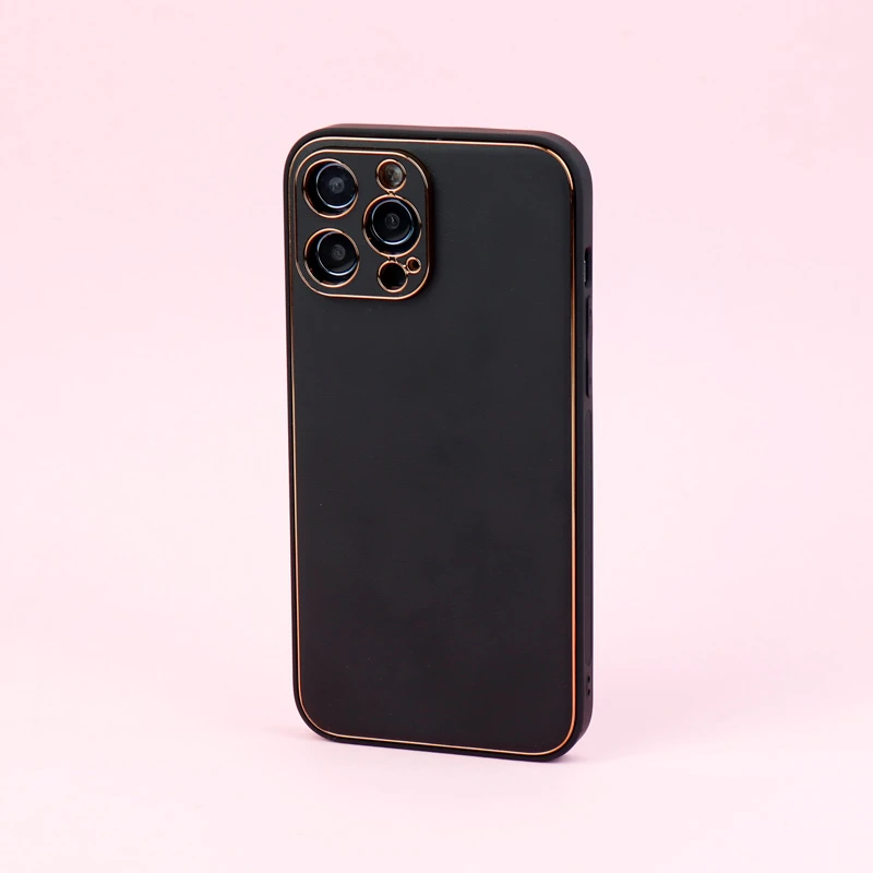 قاب چرمی My Case QY محافظ لنزدار iPhone 13 Pro Max