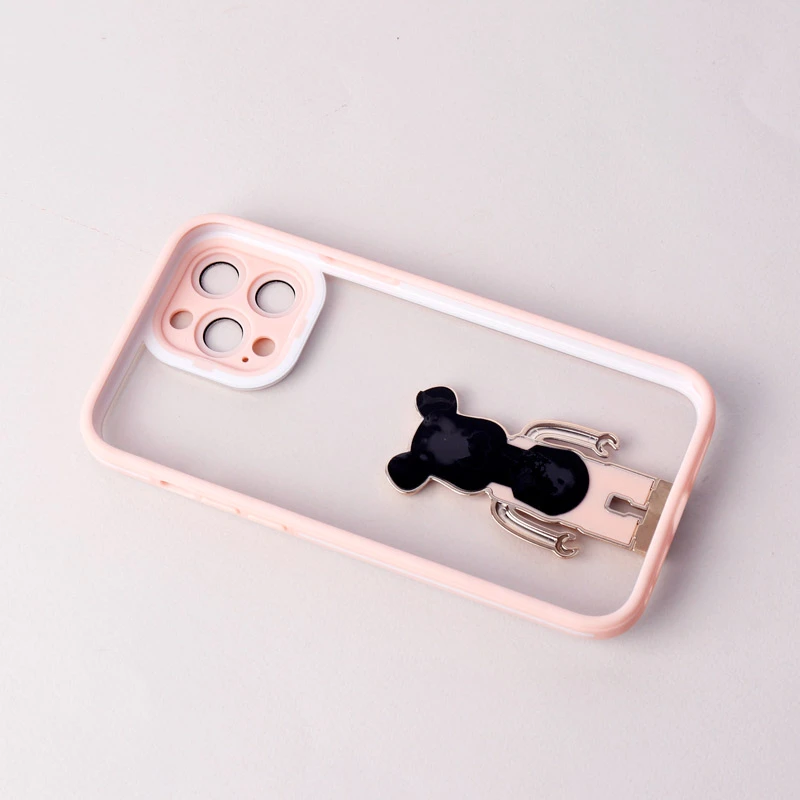 قاب شفاف LV Tedi محافظ لنزدار iPhone 13 Pro Max