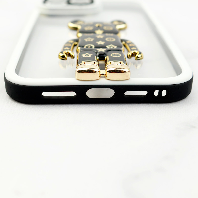 قاب شفاف LV Tedi محافظ لنزدار iPhone 13 Pro Max