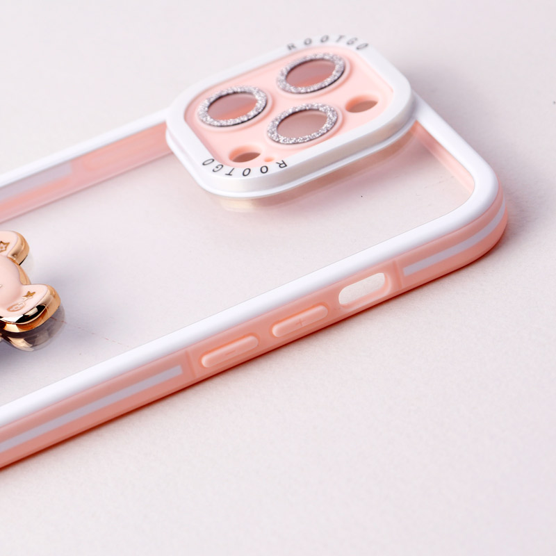 قاب شفاف LV Tedi محافظ لنزدار iPhone 13 Pro Max