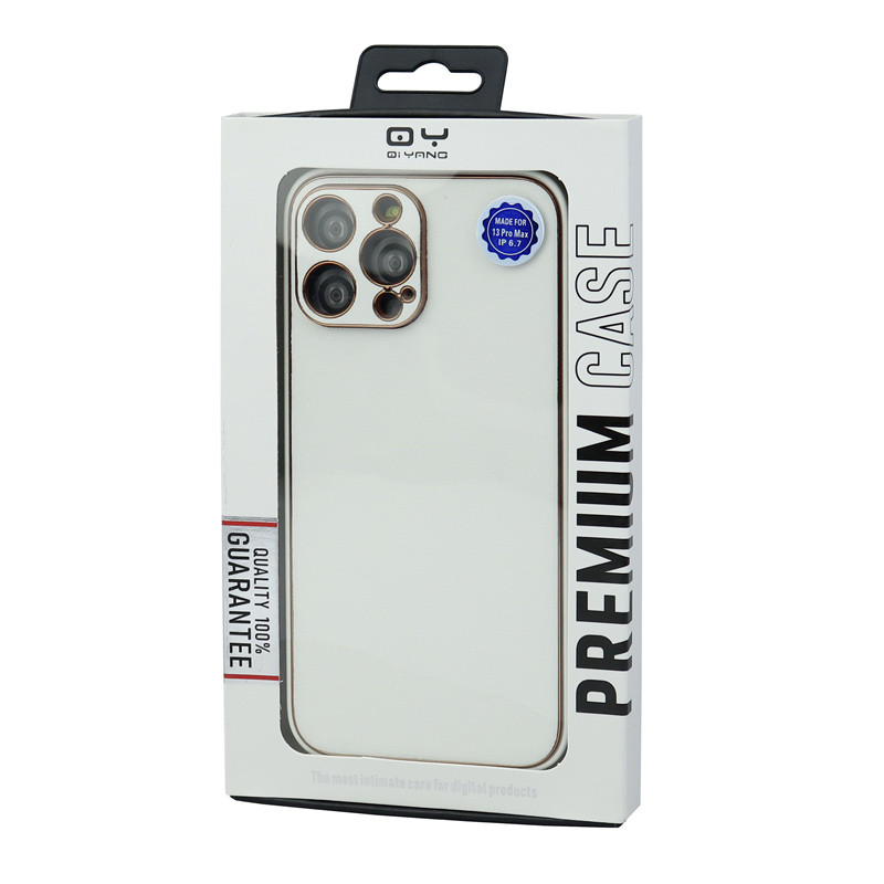قاب چرمی My Case QY محافظ لنزدار iPhone 13 Pro Max