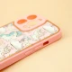 قاب محافظ لنزدار پشت گلسی طلاکوب + پاپ سوکت iPhone 13 Pro Max