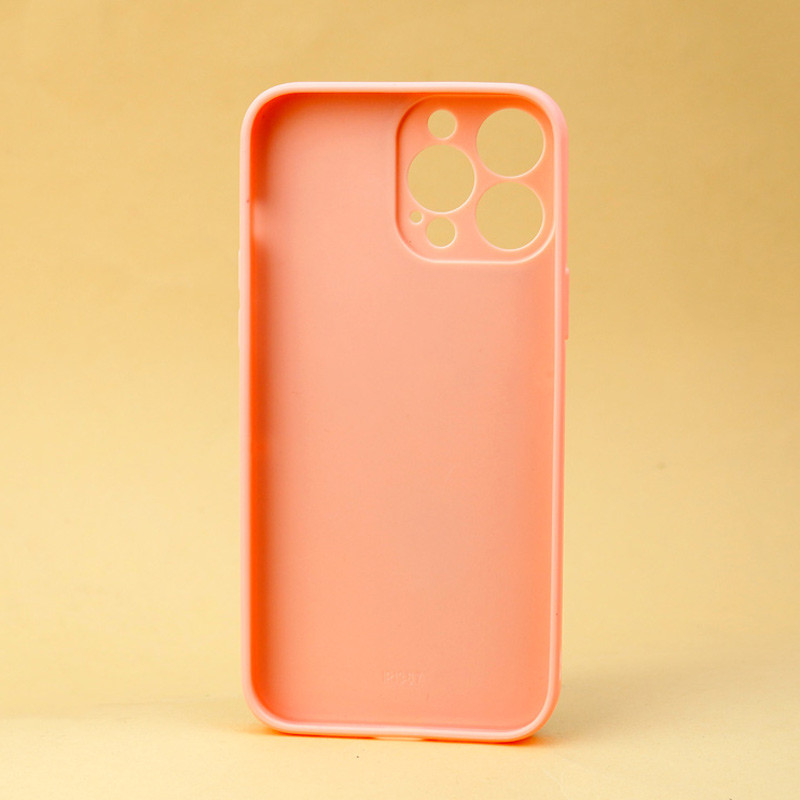 قاب محافظ لنزدار پشت گلسی طلاکوب + پاپ سوکت iPhone 13 Pro Max