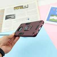 قاب ضد ضربه محافظ لنز دار هولدر دار بتمن Xiaomi Redmi Note 9s سری A
