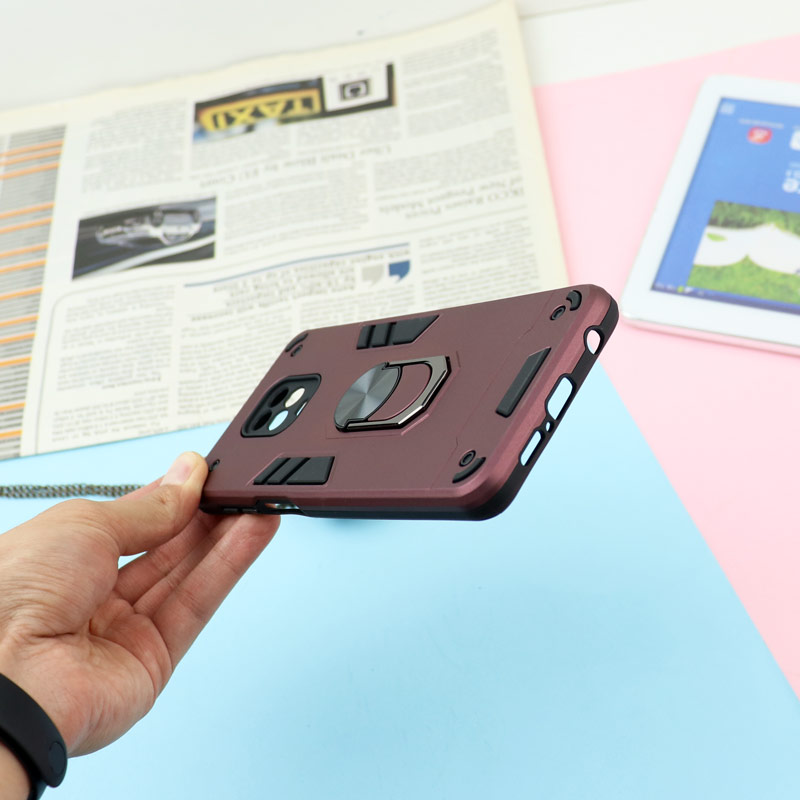 قاب ضد ضربه محافظ لنز دار هولدر دار بتمن Xiaomi Redmi Note 9s سری A