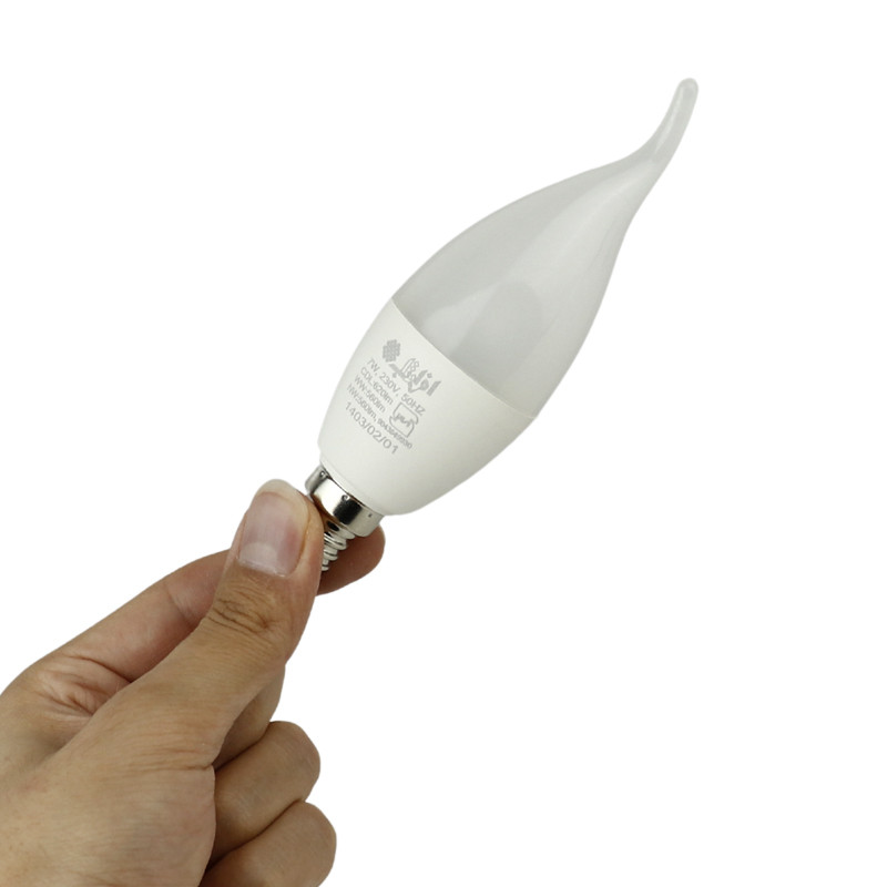 لامپ شمعی اشکی 7 وات افراتاب AF-TC37-7W پایه E14