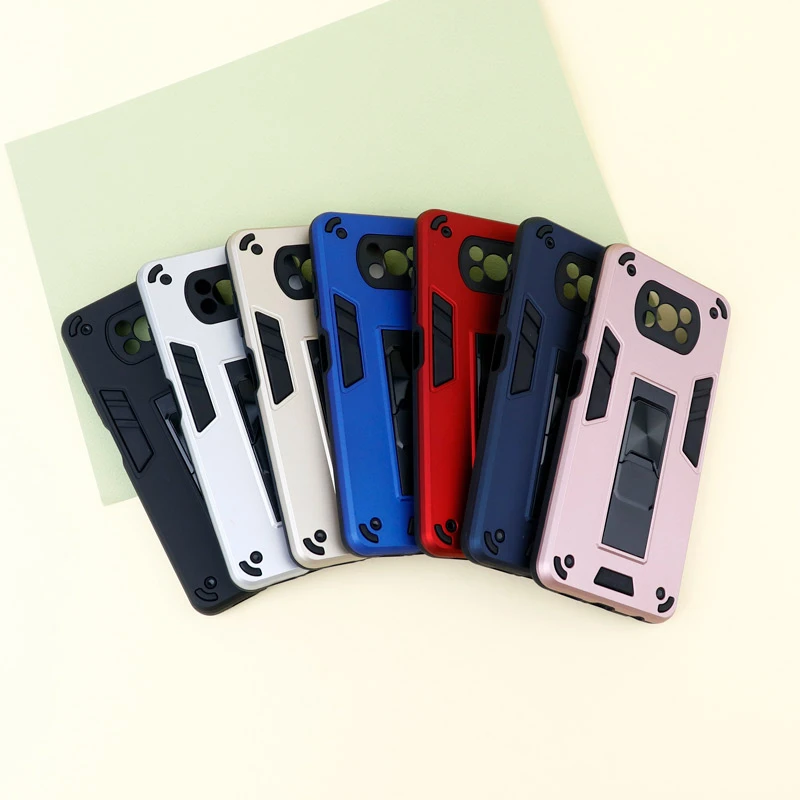 قاب ضد ضربه محافظ لنزدار هولدر کشویی بتمن Xiaomi Poco X3