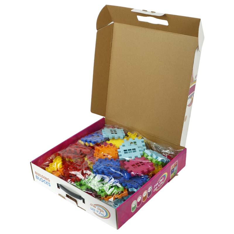 بازی فکری بلوک های سازه چین 74 تکه Arman Toys