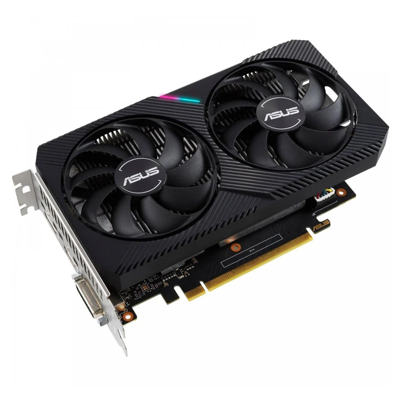 کارت گرافیک Asus Dual GeForce GTX1650 MINI 4GB GDDR6 128Bit