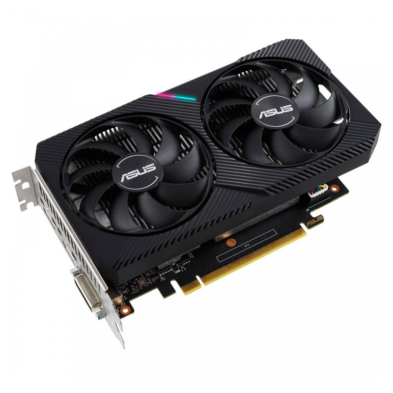 کارت گرافیک Asus Dual GeForce GTX1650 MINI 4GB GDDR6 128Bit