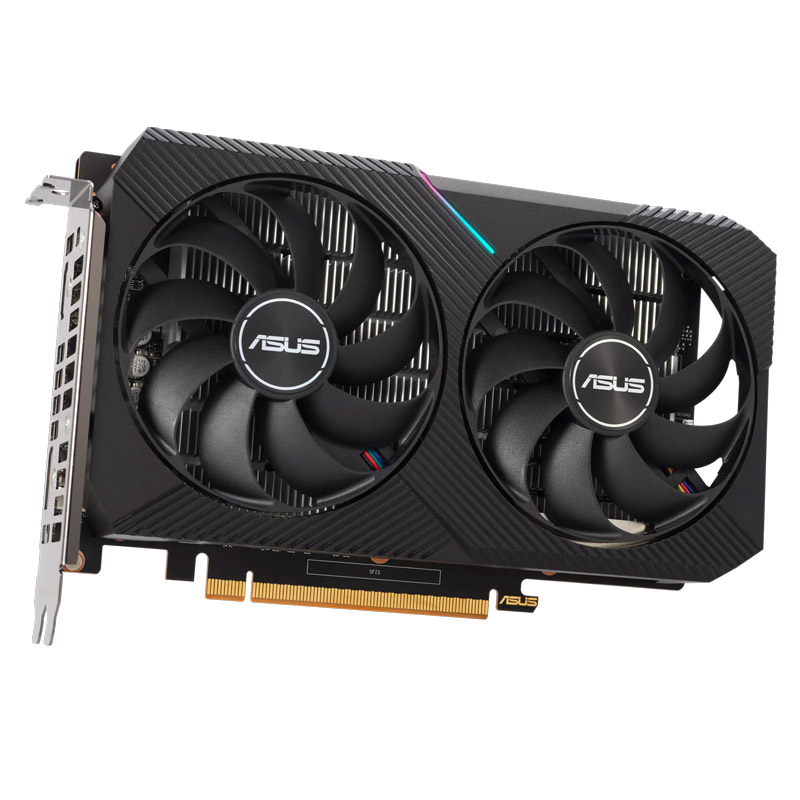 کارت گرافیک Asus Dual Radeon RX6400 4GB GDDR6 64Bit