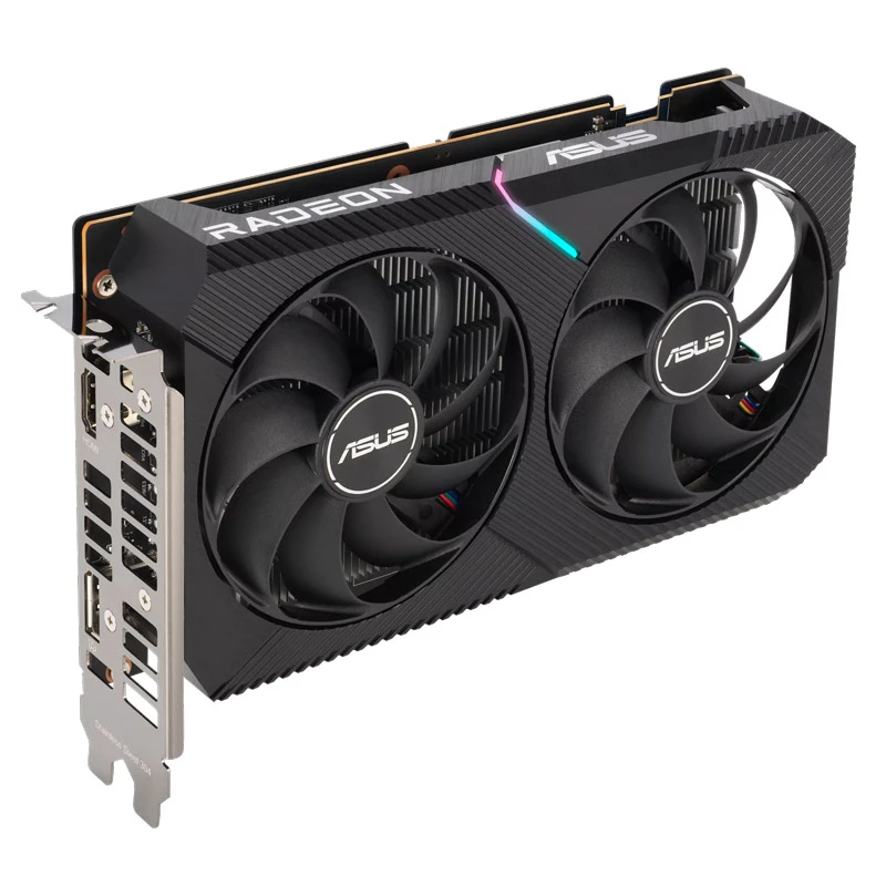 کارت گرافیک Asus Dual Radeon RX6400 4GB GDDR6 64Bit