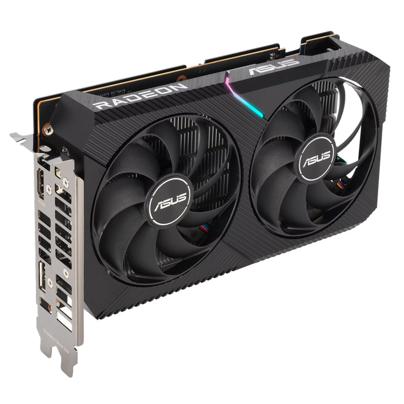 کارت گرافیک Asus Dual Radeon RX6400 4GB GDDR6 64Bit