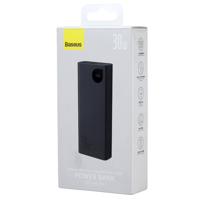 پاور بانک فست شارژ 20000 باسئوس Baseus Adaman Metal PPAD030001 QC3.0 PD 30W